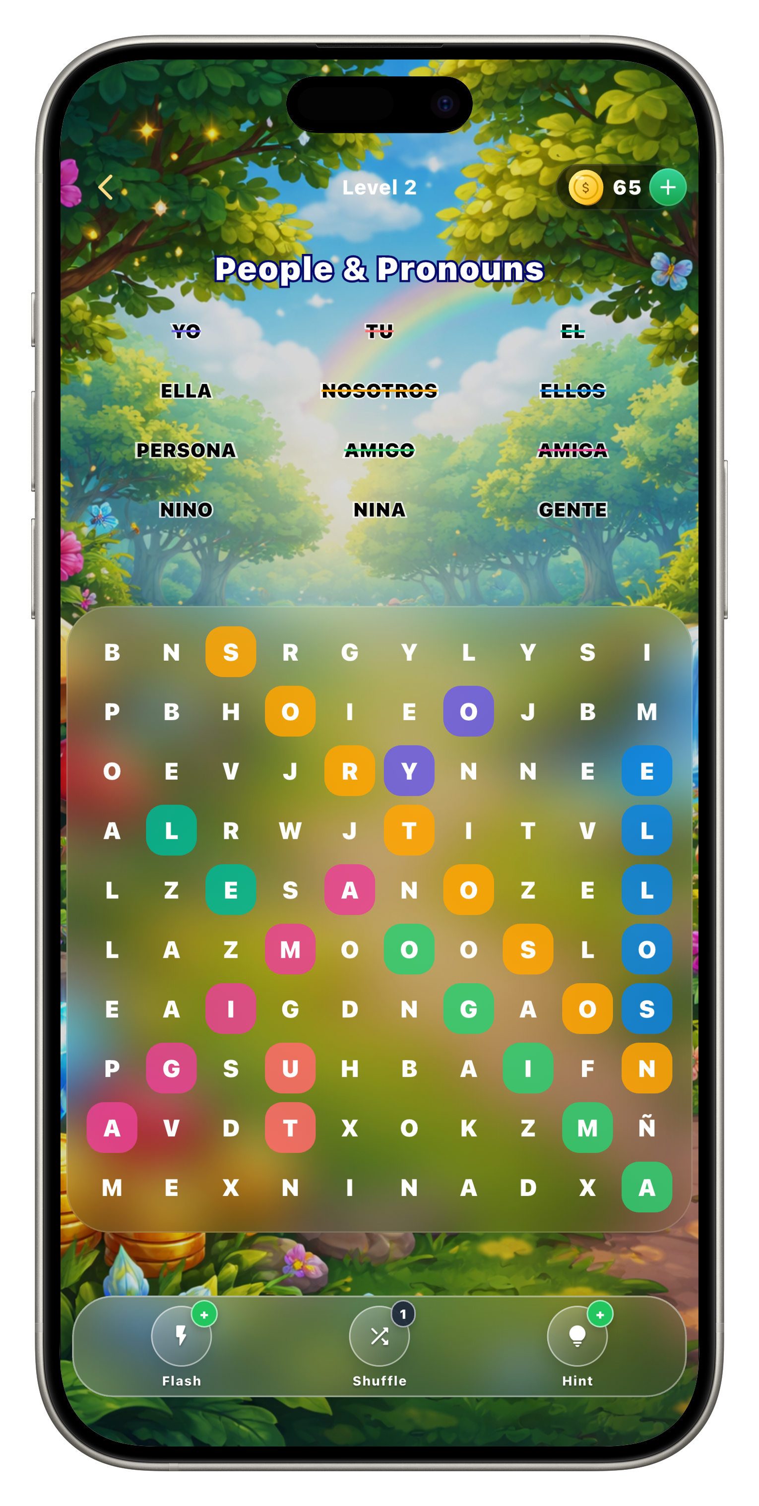 Lango Puzzle screen 2