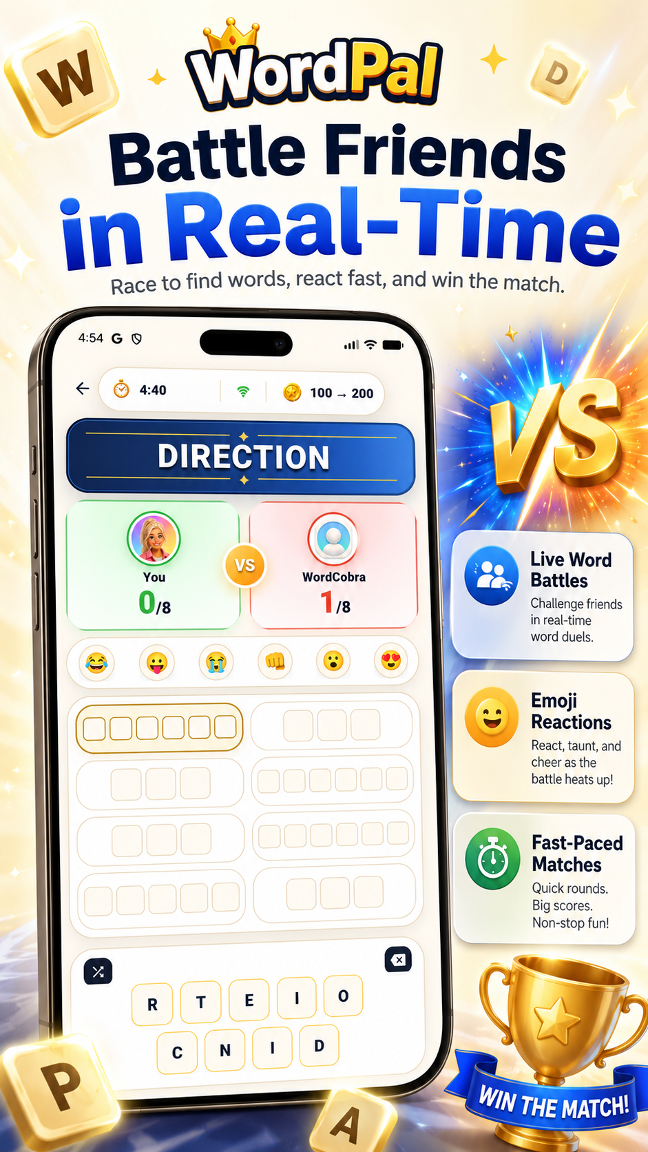 Live word battles