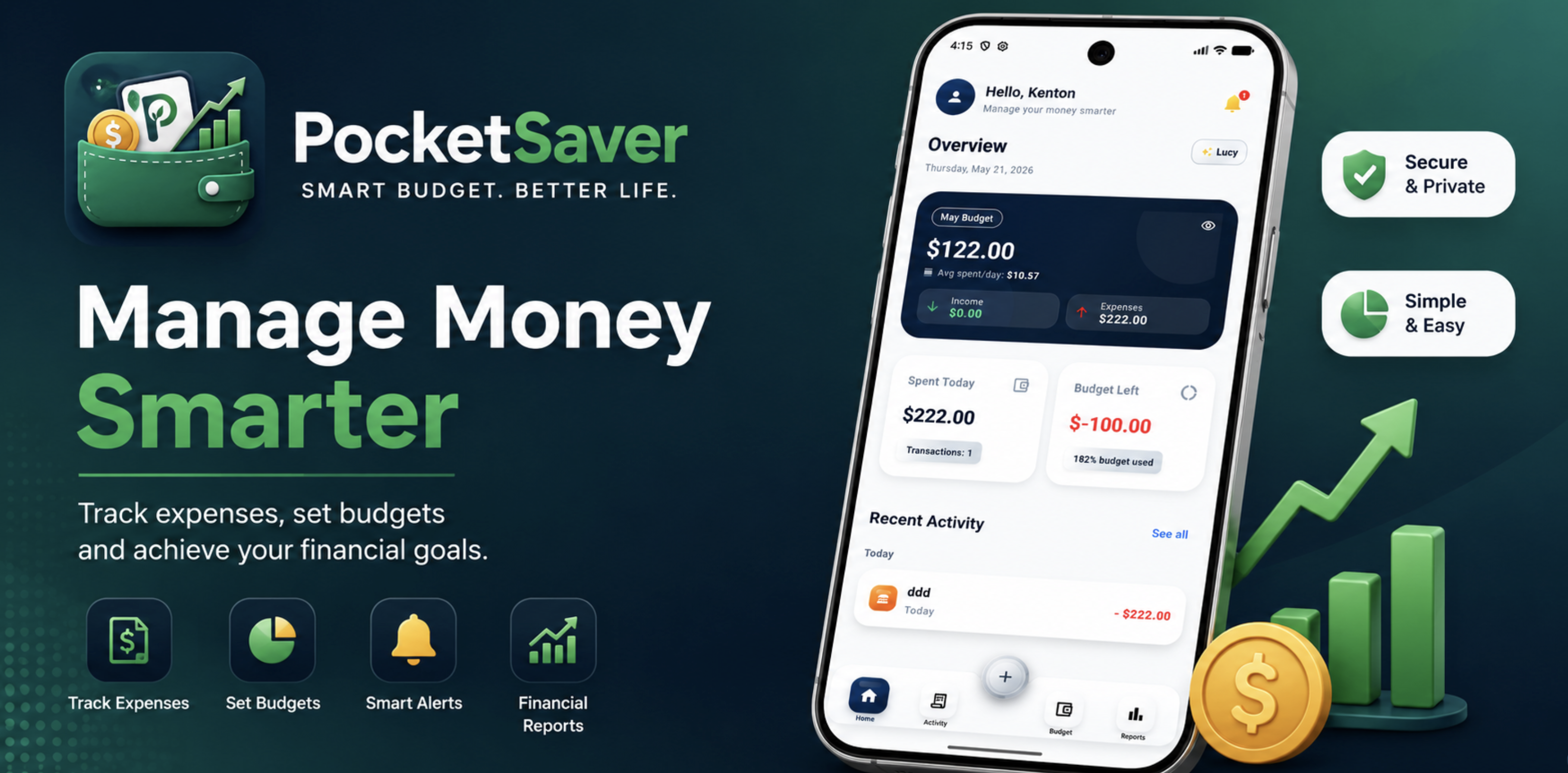 Pocket Saver Promotional Graphic